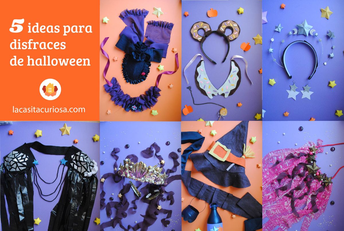 5 Ideas Para Disfraces De Halloween - La Casita Curiosa