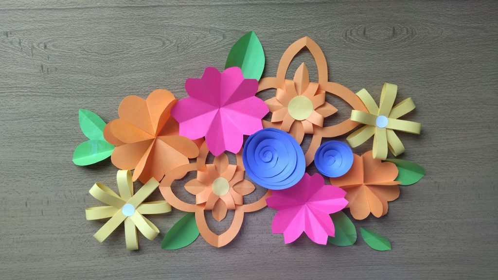 5 formas para hacer flores de papel6