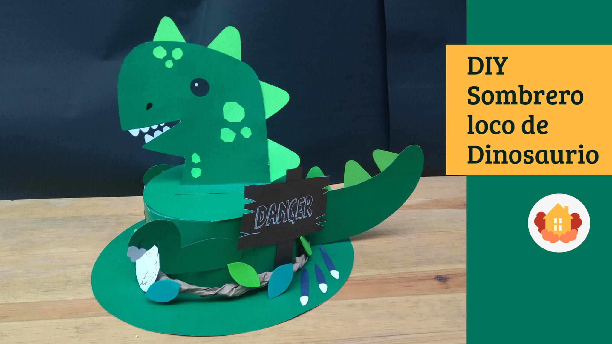 Tutorial Sombrero Loco De Dinosaurio Y Sirena - La Casita Curiosa