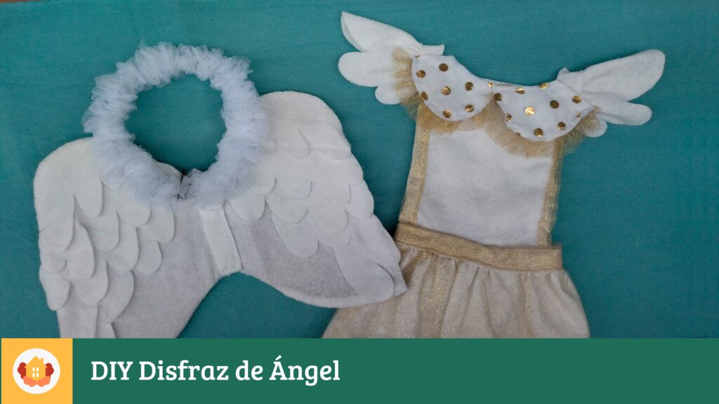 Disfraz de ángel para niña