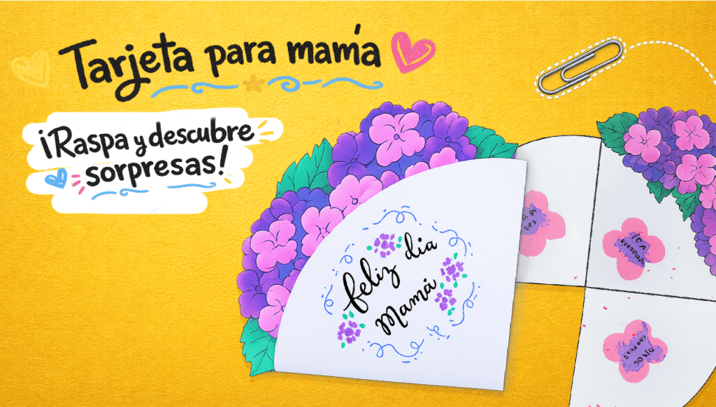 Tarjeta scratch mama