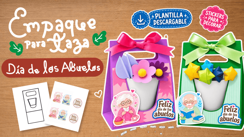 Cómo decorar una taza de regalo | Día de los Abuelos
